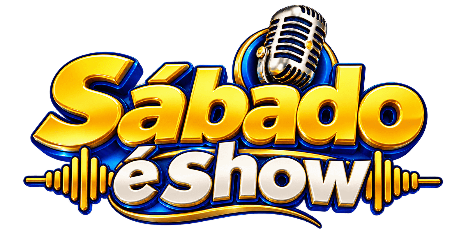 Arte do programa Sábadão é Show