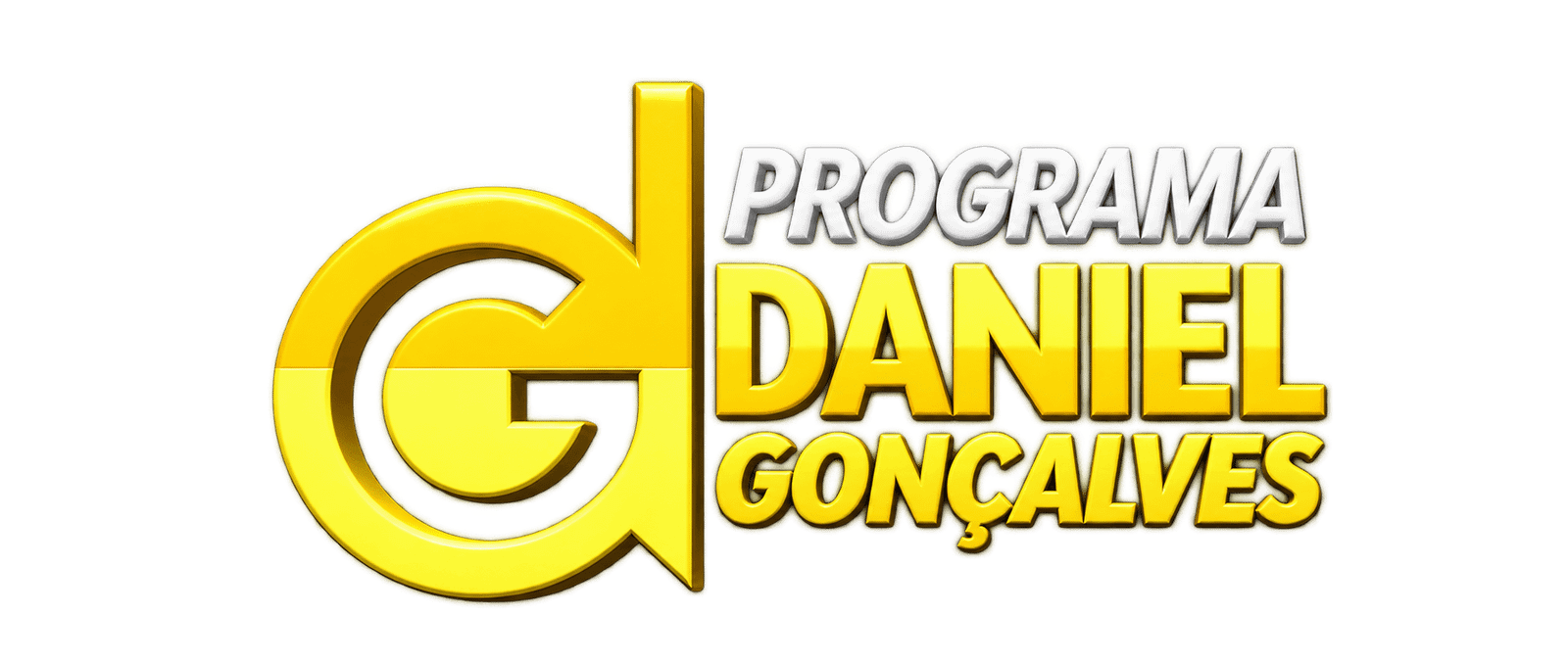 Arte do programa Programa Daniel Gonçalves